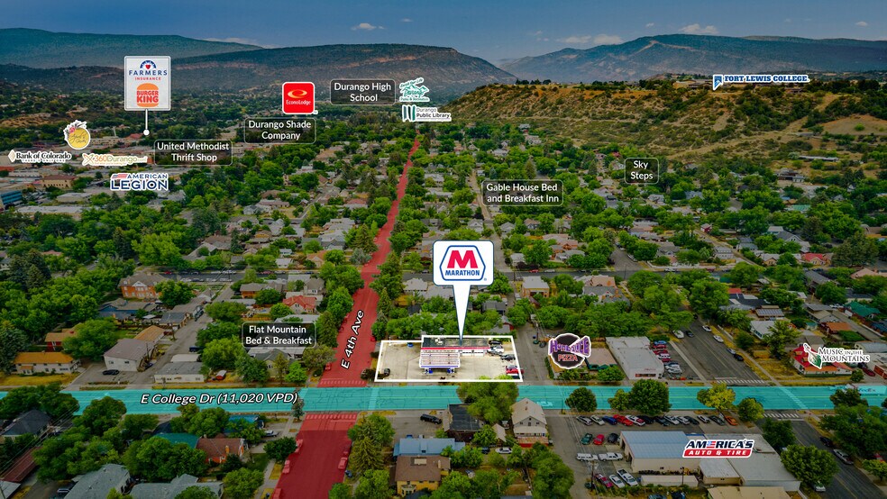 600 E 4th Ave, Durango, CO à vendre - Photo de l’immeuble – Image 2 sur 4