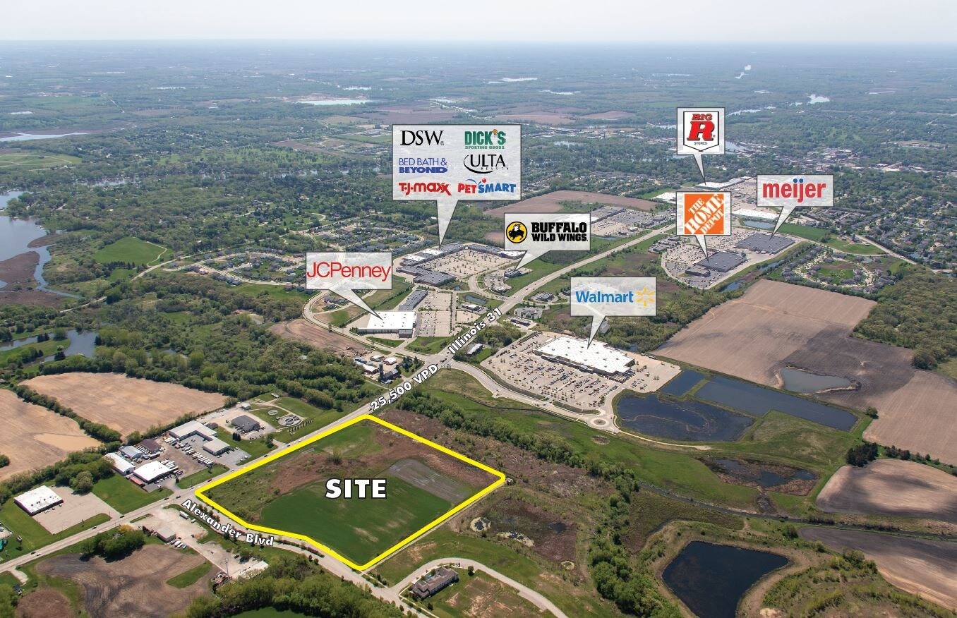 SWC Route 31 & Alexander Drive, Johnsburg, IL à louer Photo principale– Image 1 sur 9