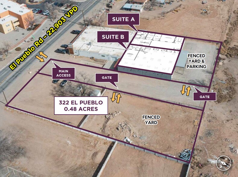314 El Pueblo Rd NW, Albuquerque, NM à louer - Photo de l’immeuble – Image 2 sur 55