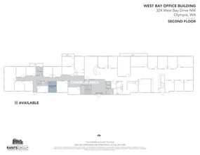 324 W Bay Dr NW, Olympia, WA à louer Plan d’étage– Image 2 sur 6