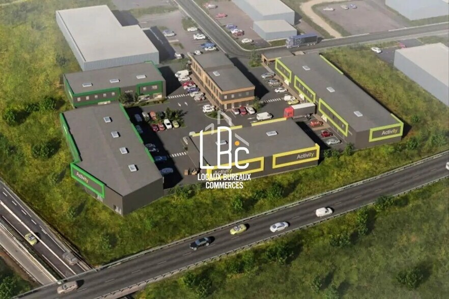 Local d’activités dans Les Sorinières à louer - Aérien – Image 1 sur 19