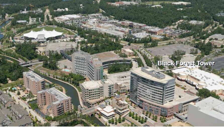 24 Waterway Ave, The Woodlands, TX à louer - Aérien – Image 2 sur 23
