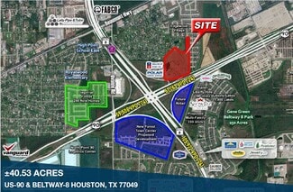 Plus de détails pour US 90 Hwy, Houston, TX - Terrain à vendre