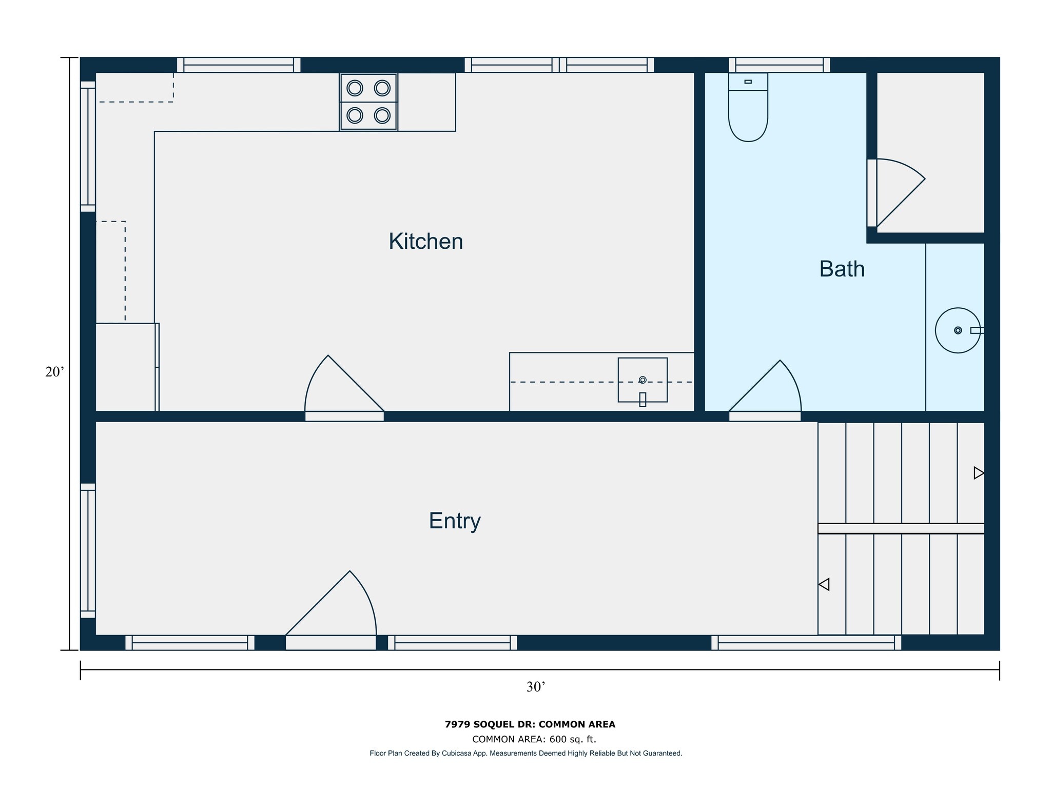 7979 Soquel Dr, Aptos, CA à louer Plan de site– Image 1 sur 2