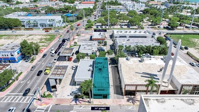 325 71st St, Miami, FL - VUE AÉRIENNE  vue de carte