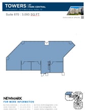 12750 Merit Dr, Dallas, TX à louer Plan d’étage– Image 2 sur 2