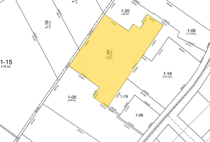 2108 South Blvd, Charlotte, NC à louer - Plan cadastral – Image 3 sur 20