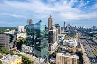 1331 Spring St NW, Atlanta, GA - VUE AÉRIENNE  vue de carte