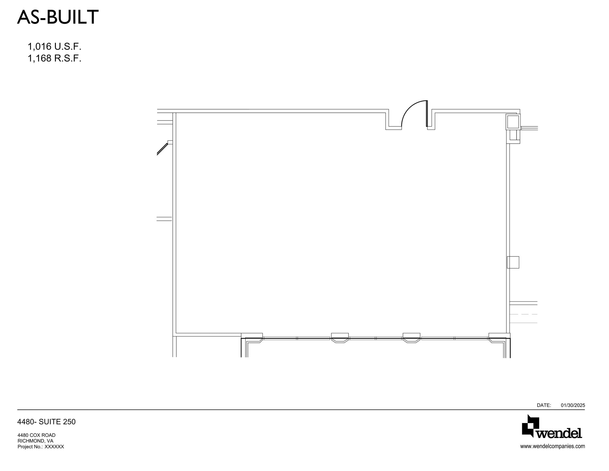 4480 Cox Rd, Glen Allen, VA à louer Plan de site– Image 1 sur 1