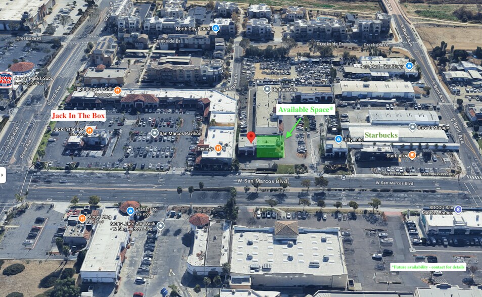 747-765 W San Marcos Blvd, San Marcos, CA à louer - Photo de l’immeuble – Image 2 sur 5