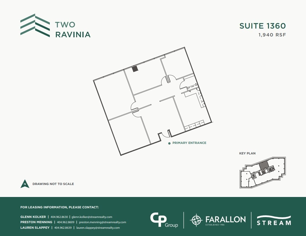 1 Ravinia Dr, Atlanta, GA à louer Plan d’étage– Image 1 sur 1
