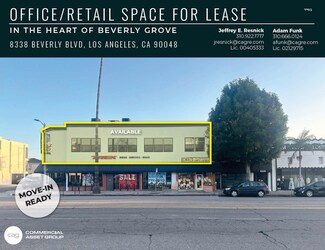Plus de détails pour 8330-8338 Beverly Blvd, Los Angeles, CA - Bureau/Local commercial à louer