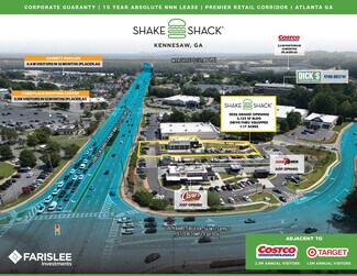 Plus de détails pour 845 Ernest W Barrett Pky NW, Kennesaw, GA - Local commercial à vendre