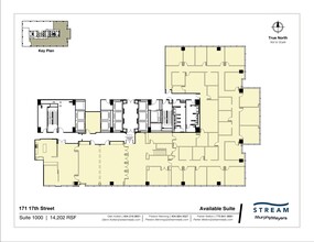 171 17th St NW, Atlanta, GA à louer Plan de site– Image 1 sur 1