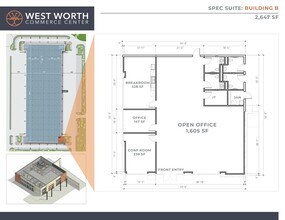 3601 Alemeda St, Fort Worth, TX à louer Plan de site– Image 1 sur 2