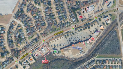 2240 SE Green Oaks Blvd, Arlington, TX - Vue aérienne vue de carte