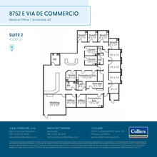 8752 E Via de Commercio, Scottsdale, AZ à louer Plan d’étage– Image 1 sur 1