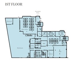 1 Vanderbilt, Irvine, CA à louer Plan d’étage– Image 1 sur 2