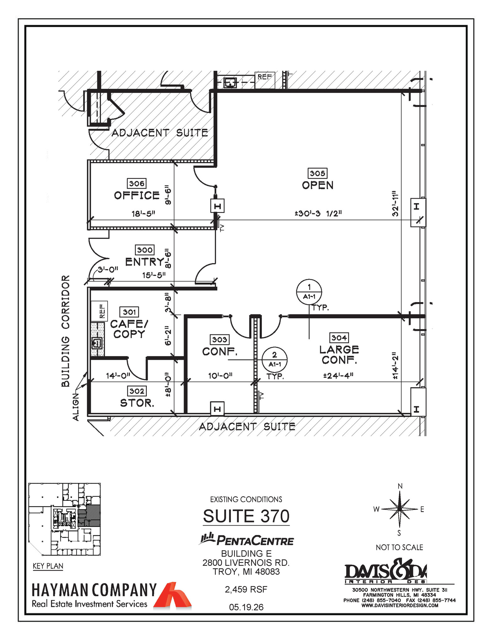 2800 Livernois Rd, Troy, MI à louer Plan d’étage– Image 1 sur 1