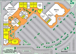 3705 W Memorial Rd, Oklahoma City, OK à louer Plan de site– Image 1 sur 2