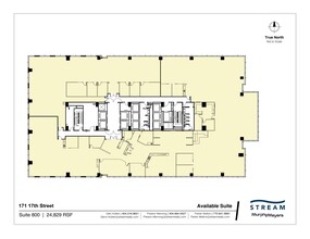 171 17th St NW, Atlanta, GA à louer Plan de site– Image 1 sur 1