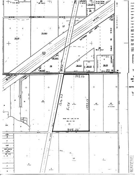 Baldwin Rd, Satsuma, AL à vendre - Plan cadastral – Image 3 sur 3