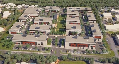 Dardilly, RHO - VUE AÉRIENNE vue de carte