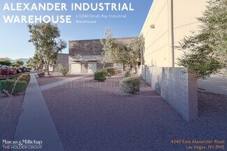 Plus de détails pour 4340 E Alexander Rd, Las Vegas, NV - Industriel/Logistique à vendre