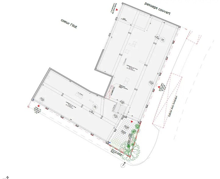 Local commercial dans Évry-Courcouronnes à vendre - Plan de site – Image 2 sur 2