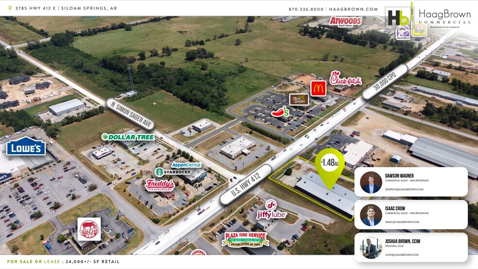 3785 Hwy 412, Siloam Springs, AR à vendre - Photo de l’immeuble – Image 3 sur 5