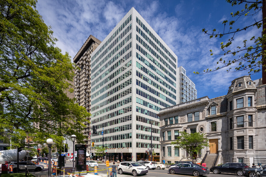 1130-1140 Rue Sherbrooke O, Montréal, QC à louer - Photo de l’immeuble – Image 1 sur 3
