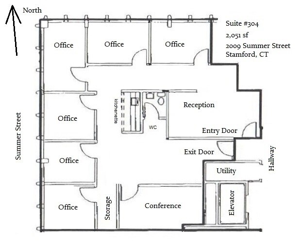 2009 Summer St, Stamford, CT à louer - Plan d’étage – Image 3 sur 16