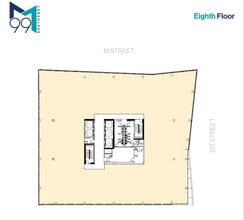 99 M St SE, Washington, DC à louer Plan d’étage– Image 1 sur 2