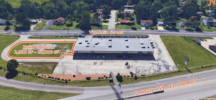 2533-2549 Vandalia St, Maryville, IL à louer - Photo de l’immeuble – Image 1 sur 2