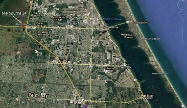 U.S. 192 Hwy, West Melbourne, FL - Vue aérienne vue de carte - Image1