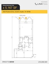 2020 Rutland Dr, Austin, TX à louer Plan de site– Image 1 sur 3