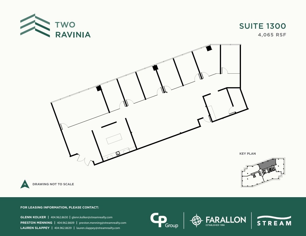 1 Ravinia Dr, Atlanta, GA à louer Plan d’étage– Image 1 sur 1