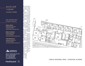 13555 W McDowell Rd, Goodyear, AZ à louer Plan de site– Image 1 sur 1