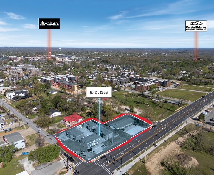 1015 SE 5th St, Bentonville, AR à vendre - Photo de l’immeuble – Image 2 sur 3