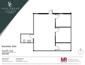 2010 E Algonquin Rd, Schaumburg, IL à louer Plan d’étage– Image 1 sur 1