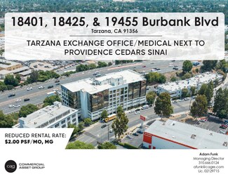 Plus de détails pour 18425 Burbank Blvd, Tarzana, CA - Bureau, Bureau/Médical à louer