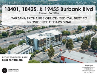Plus de détails pour 18425 Burbank Blvd, Tarzana, CA - Bureau/Médical à louer