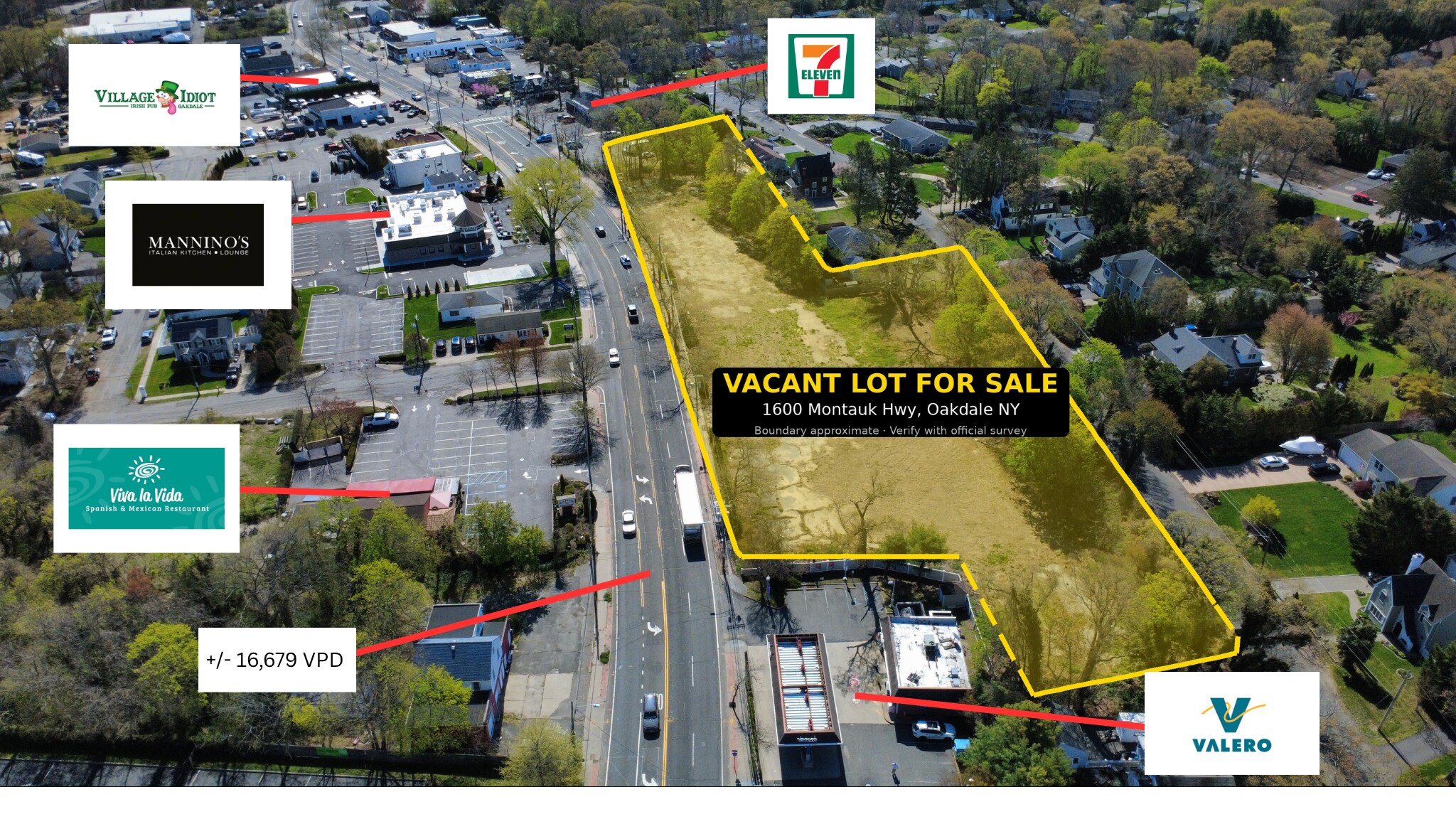 1600 Montauk Hwy, Oakdale, NY à vendre Photo principale– Image 1 sur 8