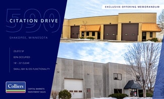 Plus de détails pour 590 Citation Dr, Shakopee, MN - Industriel/Logistique à vendre
