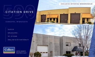 Plus de détails pour 590 Citation Dr, Shakopee, MN - Industriel/Logistique à vendre