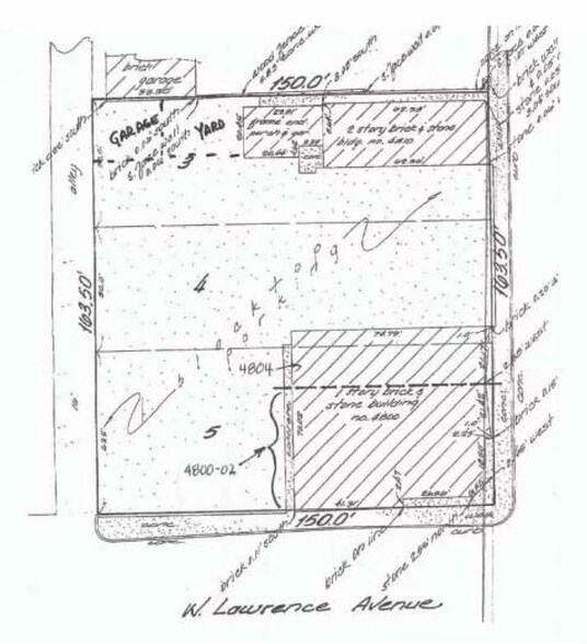 4800 N Central Ave, Chicago, IL à vendre - Plan cadastral – Image 2 sur 4