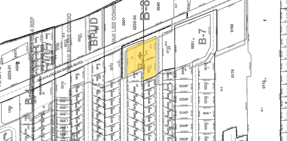 1050 Ocean Shore Blvd, Ormond Beach, FL à vendre - Plan cadastral – Image 2 sur 43