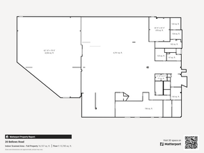 20 Bellows Rd, Raynham, MA à louer Plan d’étage– Image 1 sur 2