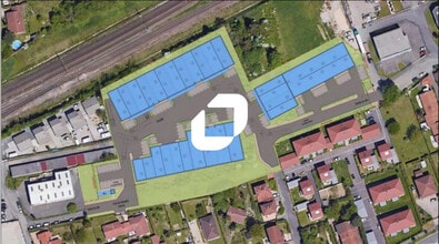 Rillieux-la-Pape - Vue aérienne  vue de carte