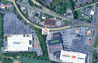 2080 Lincoln Hwy E, Lancaster, PA - VUE AÉRIENNE vue de carte